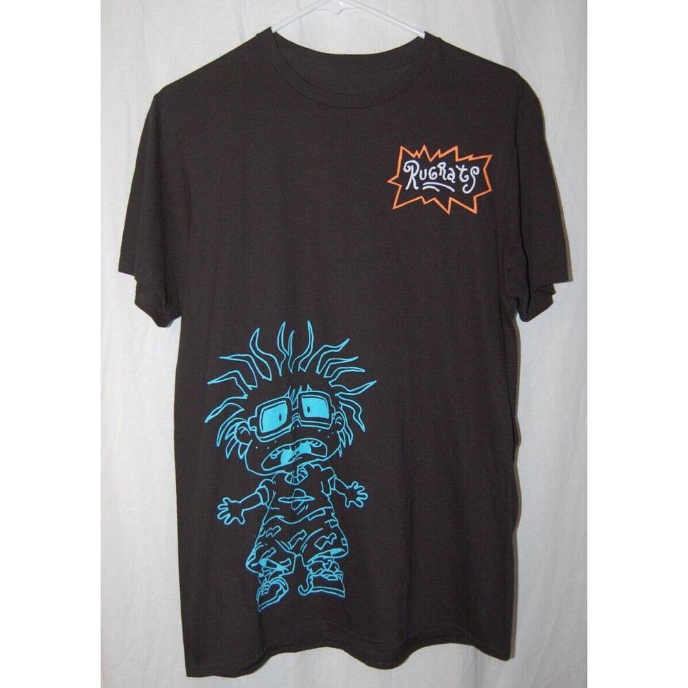 1991 Nickelodeon Rugrats Characters Reptar Tommy Chuckie Graphic T Shirt Size M